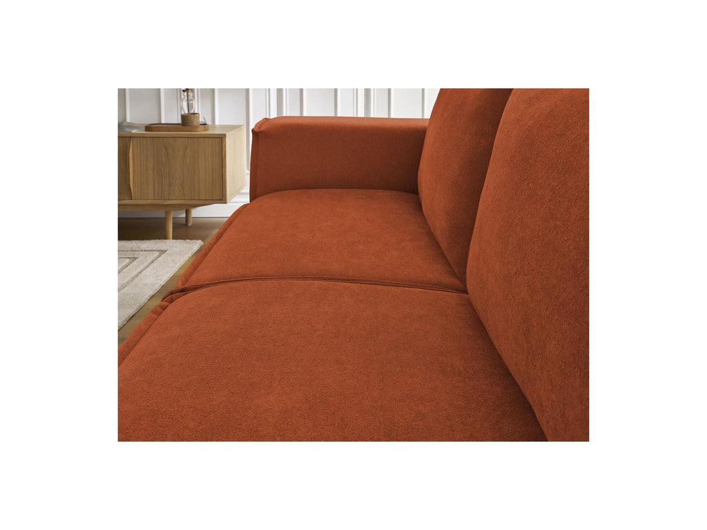Chelsea - Sofá recto convertible con apertura exprés - Tejido texturizado - 160X200