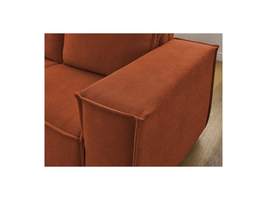 Chelsea - Sofá recto convertible con apertura exprés - Tejido texturizado - 160X200