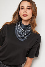 Foulard - Noir - Femme