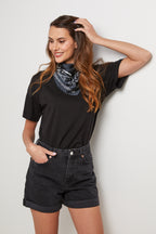 Foulard - Noir - Femme