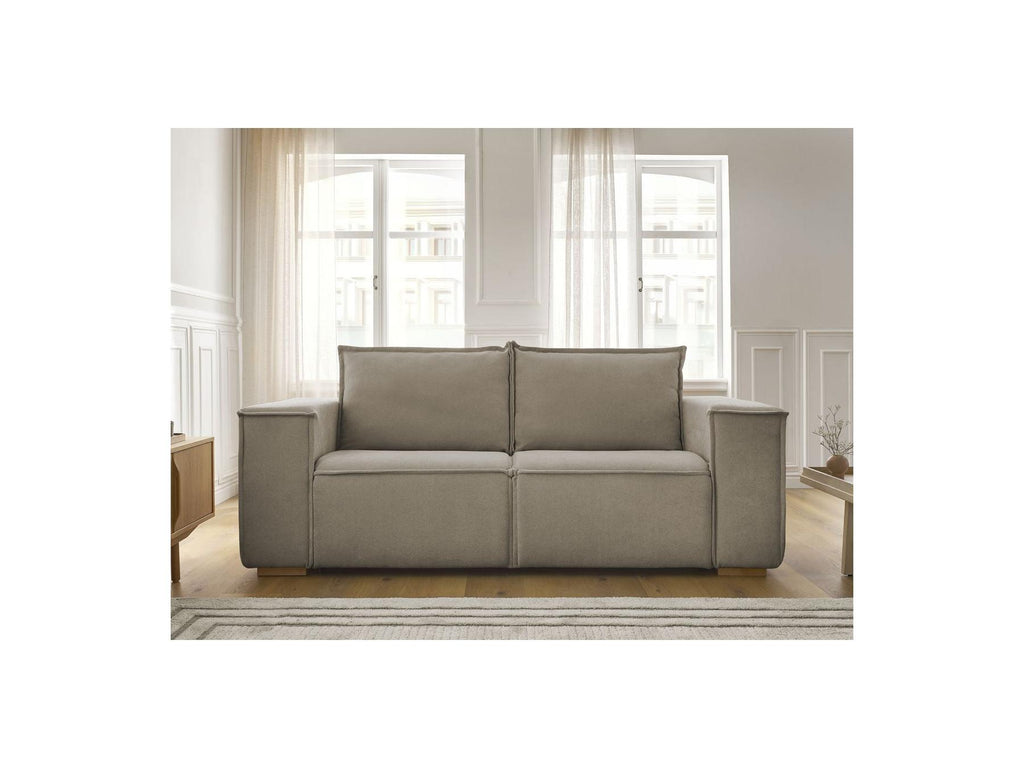Chelsea - Sofá recto convertible con apertura exprés - Tejido texturizado - 160X200