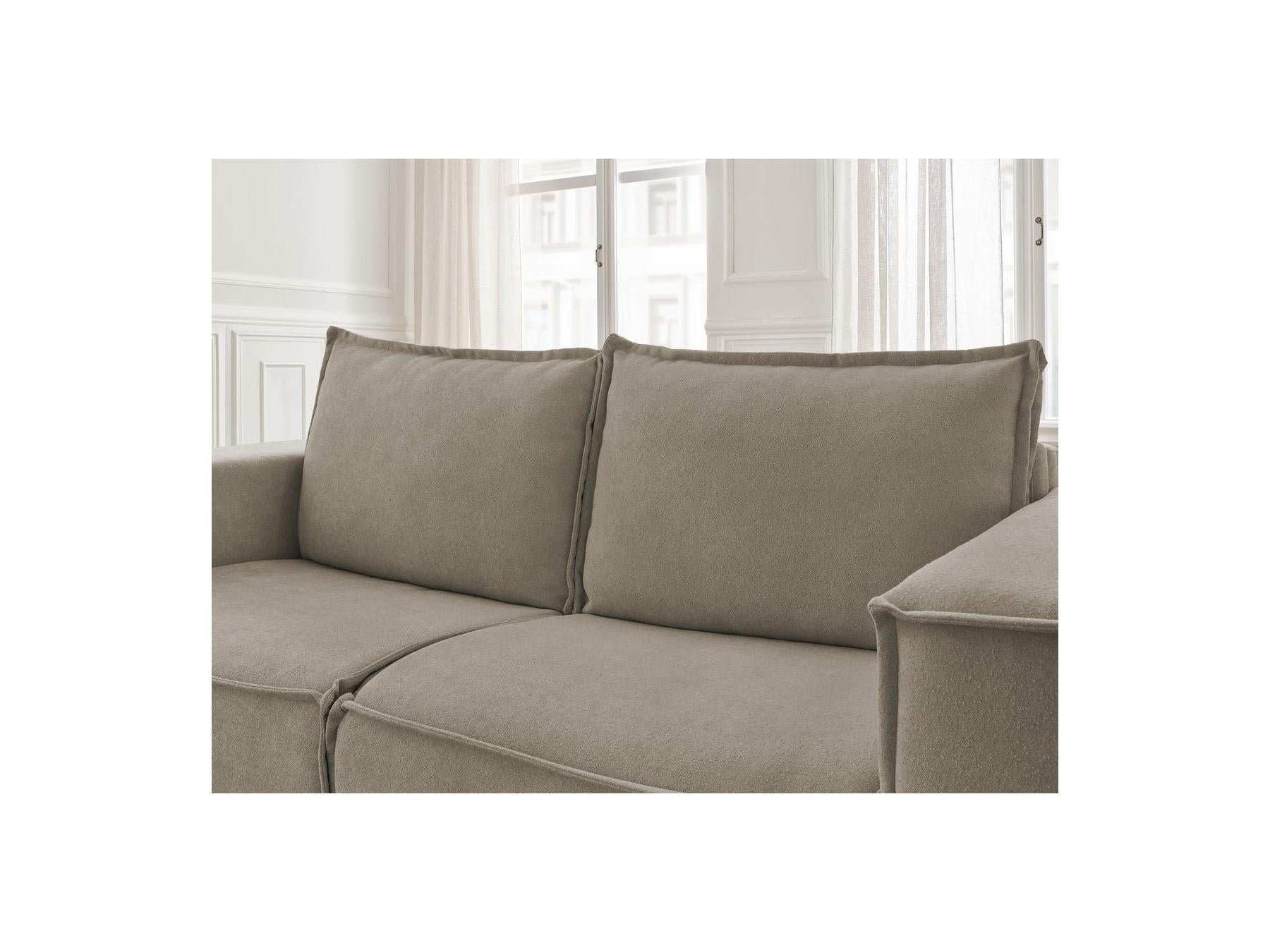Chelsea - Sofá recto convertible con apertura exprés - Tejido texturizado - 160X200