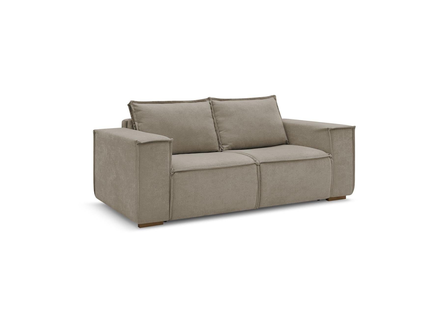 Chelsea - Sofá recto convertible con apertura exprés - Tejido texturizado - 160X200