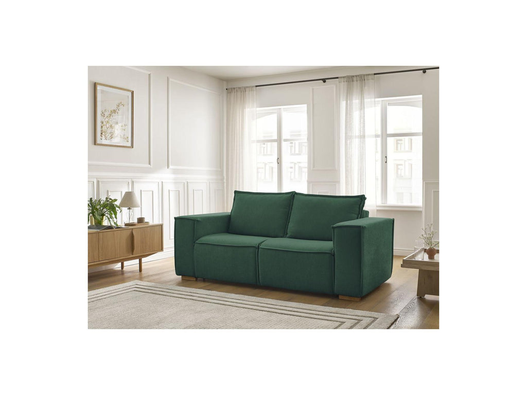 Chelsea - Sofá recto convertible con apertura exprés - Tejido texturizado - 160X200
