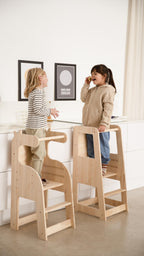 Montessori Learning Tower - Natural