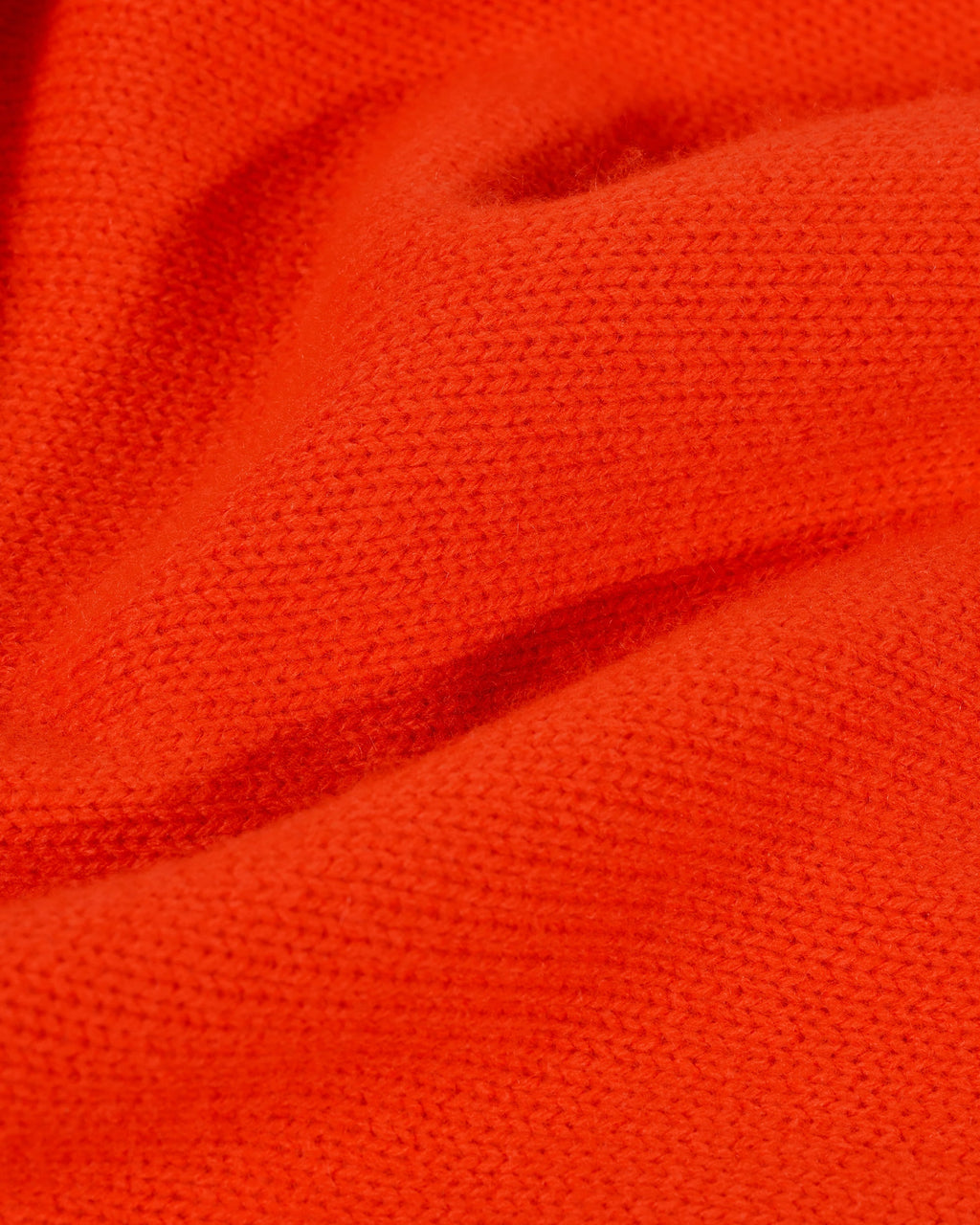 Pull Col Camionneur Liserés Constrastés - Cosmic Orange - Femme
