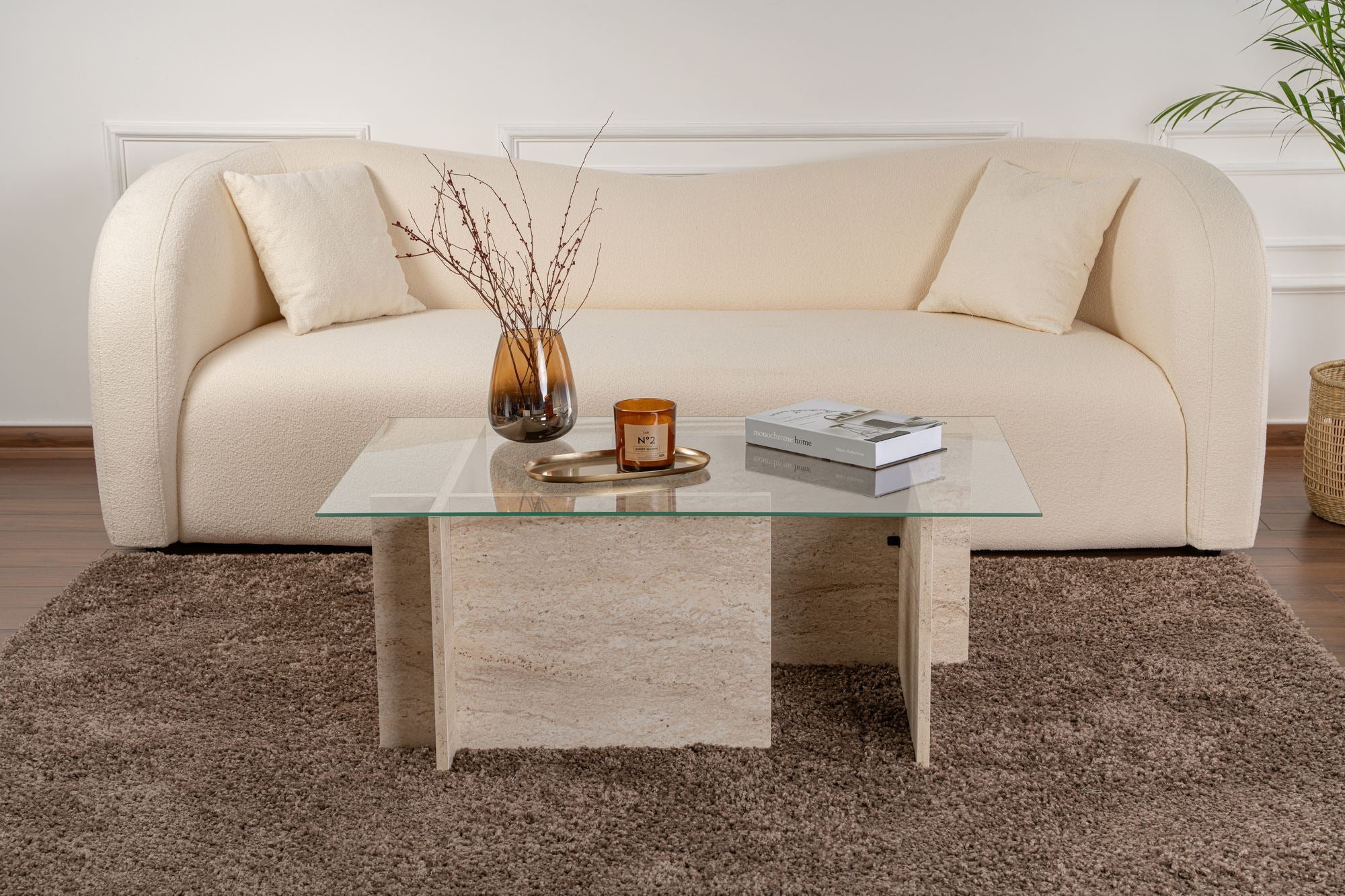 Vetrino - Coffee Table - Travertine