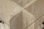 Flavio - Table Basse - Travertine