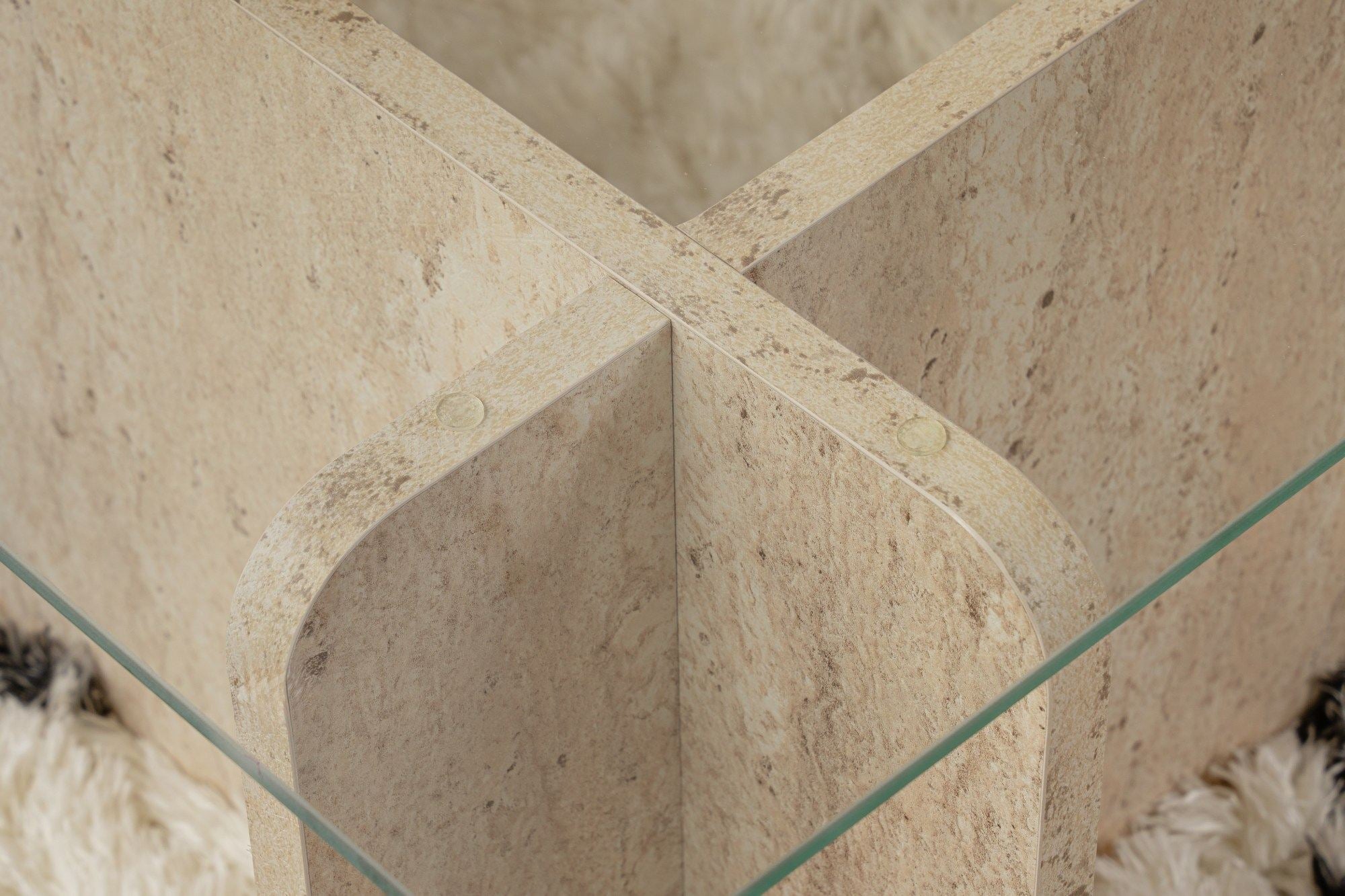 Flavio - Table Basse - Travertine