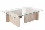 Flavio - Table Basse - Travertine