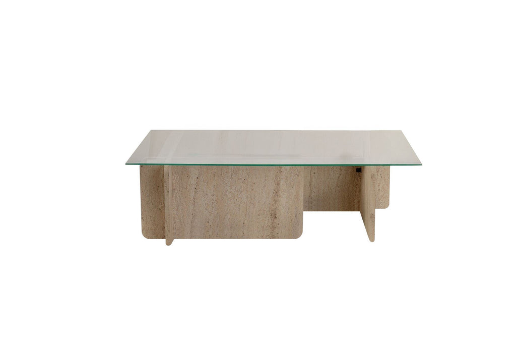 Flavio - Table Basse - Travertine