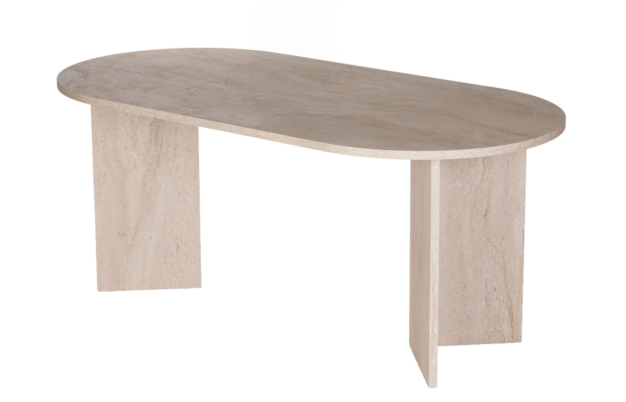 Sablin - Mesa de Comedor - Travertine