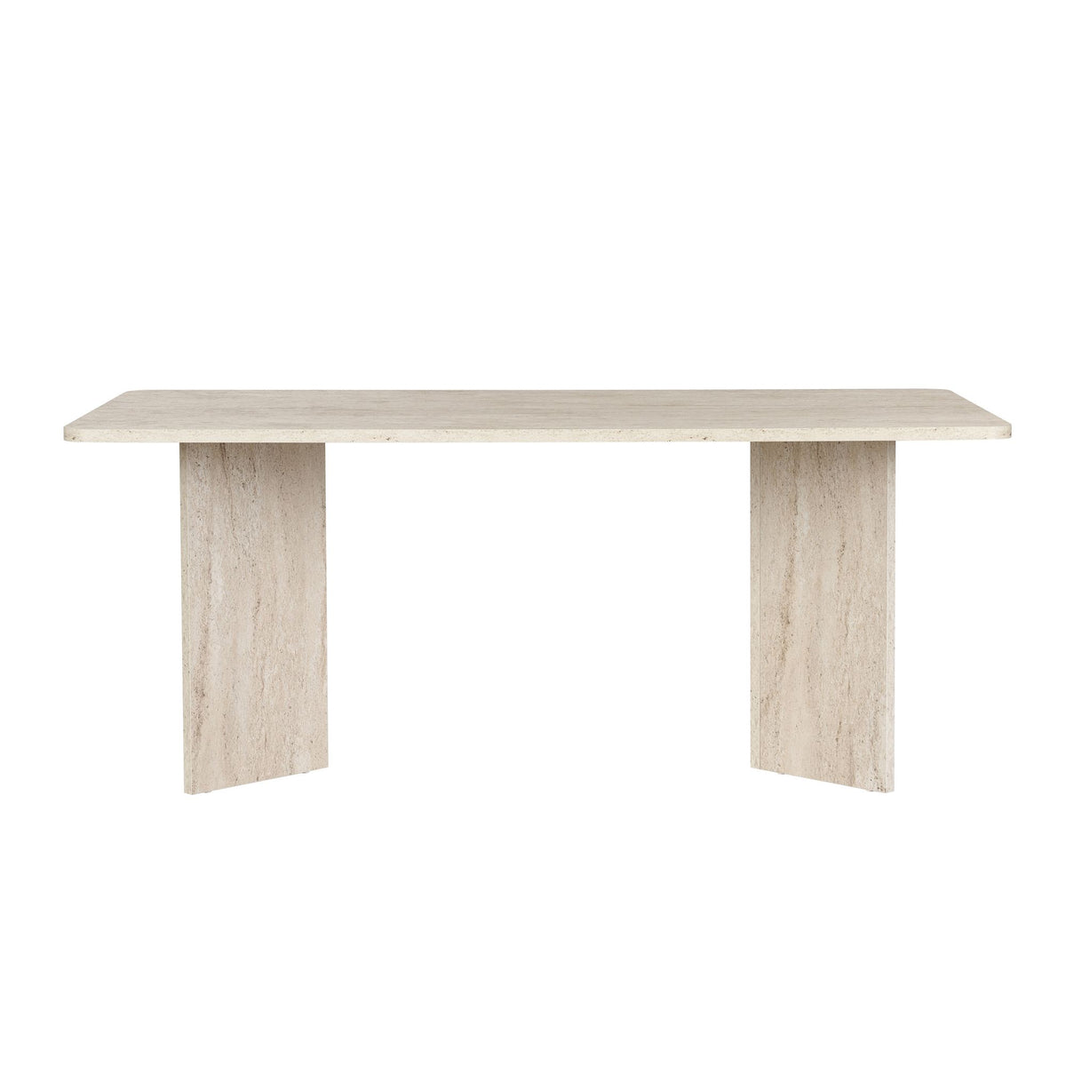 Linza - Dining Table - Travertine