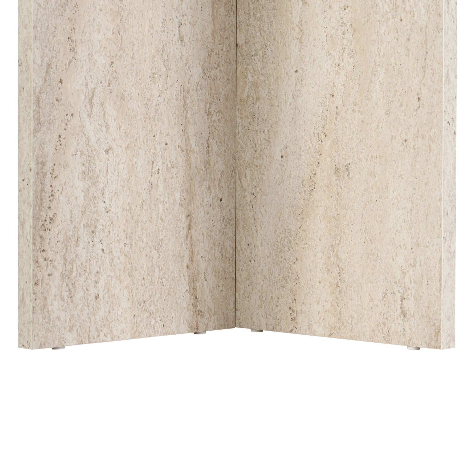 Linza - Dining Table - Travertine