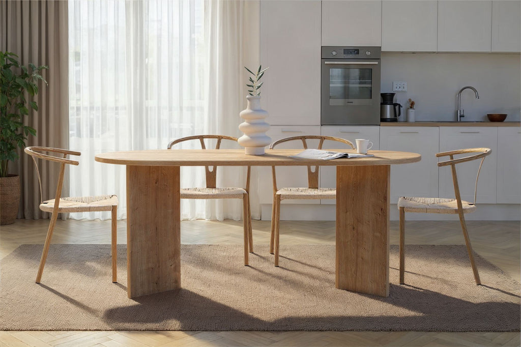 Sablin - Dining Table - Sapphire Oak