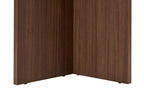 Sablin - Table à Manger - Travertine/Milano Walnut