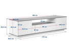 Veramont - Meuble TV - Vison/Travertine