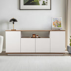 Arista - Console - Blanc/Walnut