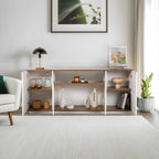 Arista - Console - Blanc/Walnut