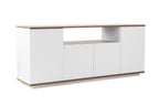 Arista - Console - Blanc/Walnut