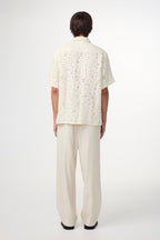 Camisa Freddy SS sin bolsillo - Marfil