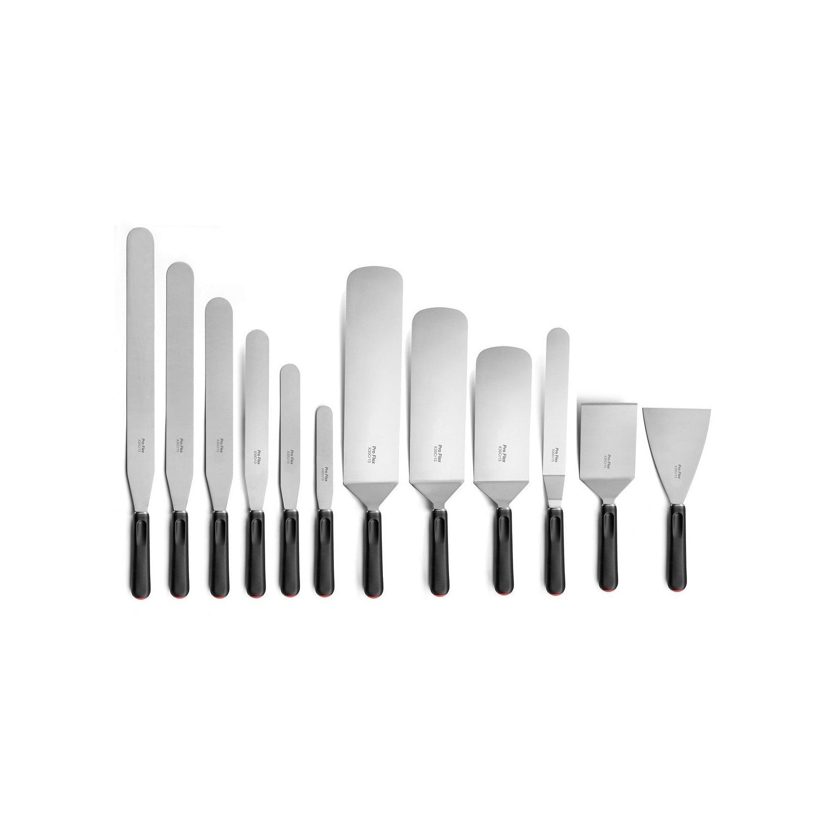 Pro Flex - Large Spatule Courbée - Noir