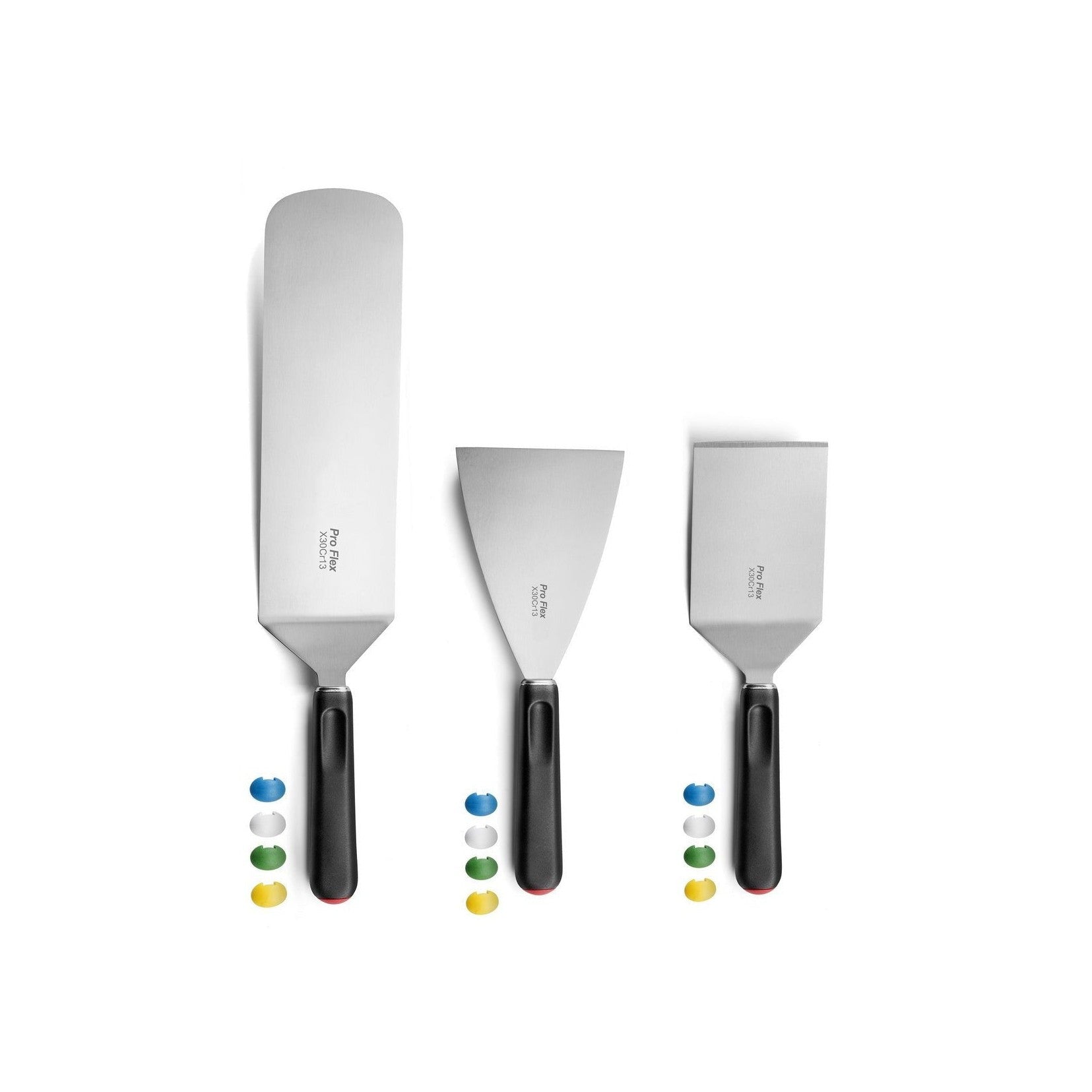 Pro Flex - Set of 3 Barbecue Spatulas