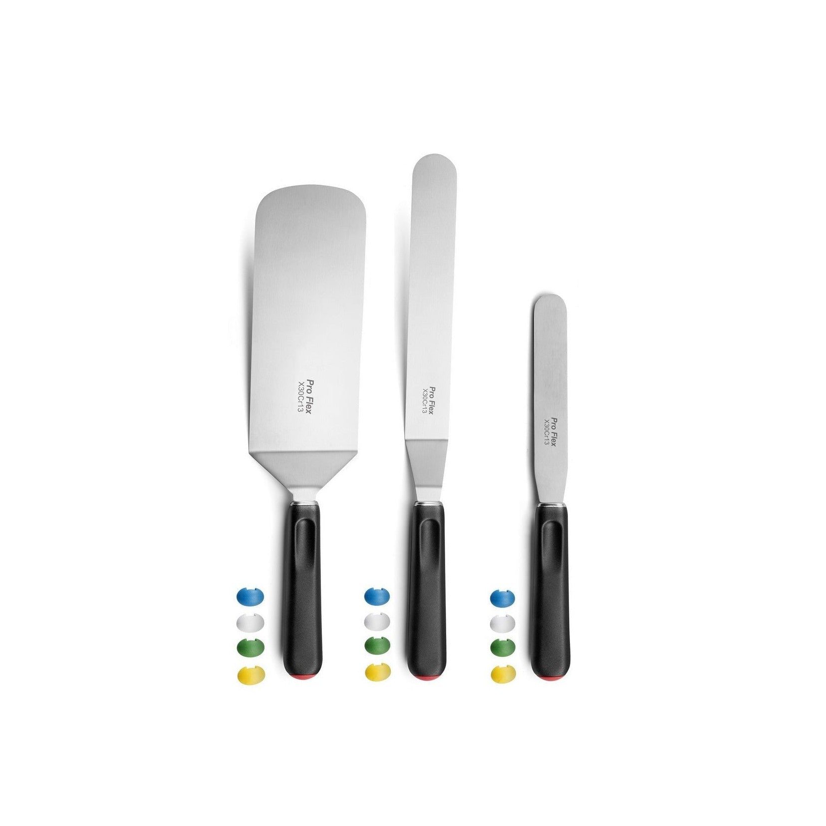 Pro Flex - Set of 3 Pastry Spatulas