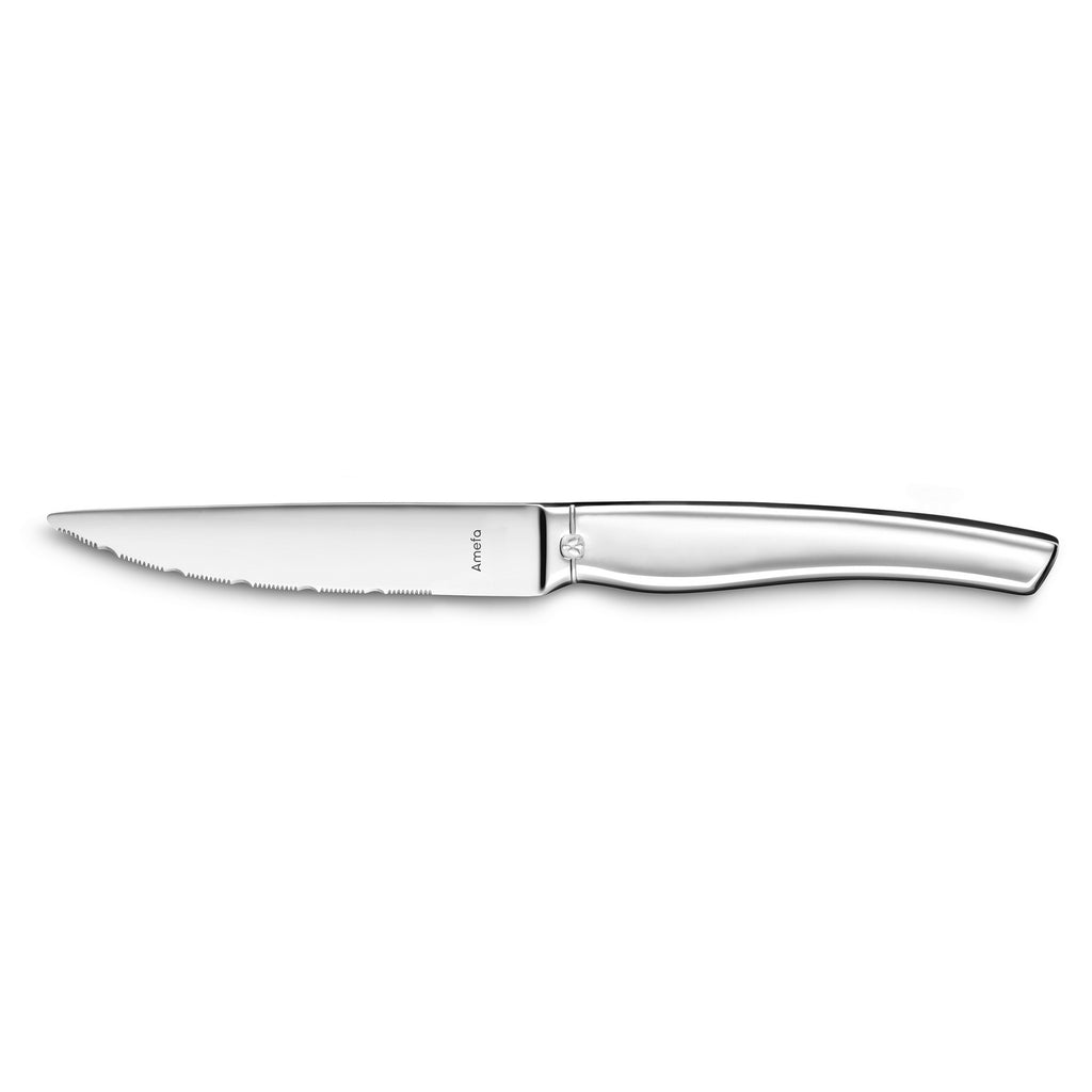 Goliath - Set of 6 Steak Knives - Stainless Steel - Inox