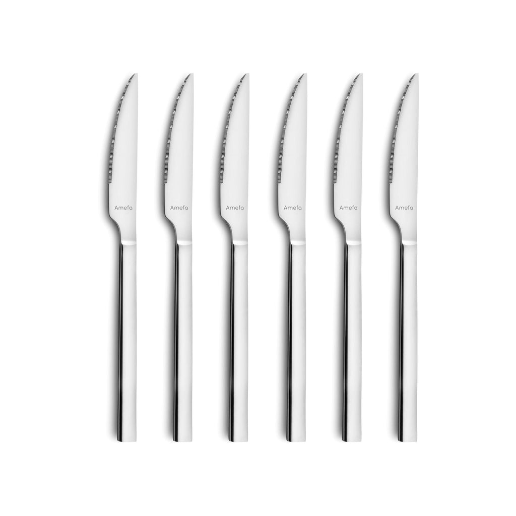 Ambre - Set 6 Couteaux Steak