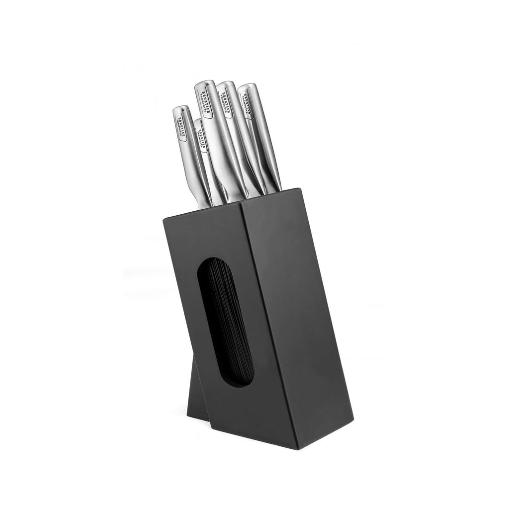 Asean - Spaghetti Block 5 Pieces - Black Wood