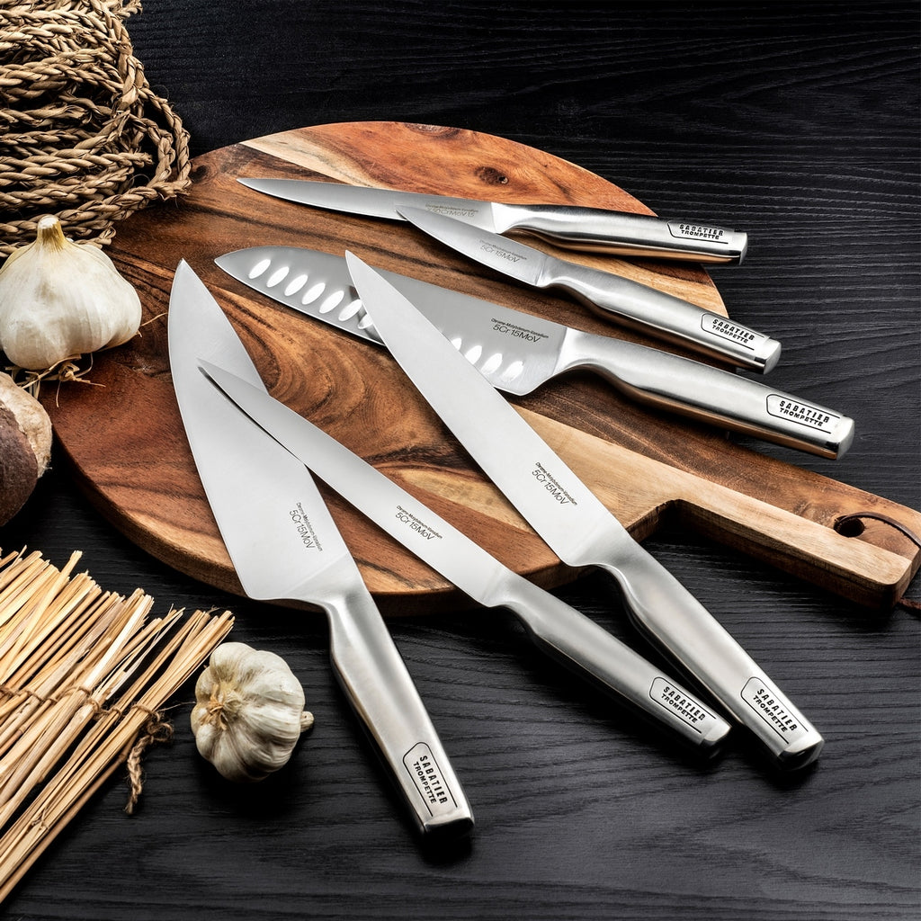 Asean - Spaghetti Block 5 Pieces - Black Wood