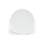 Sven Blanc - Caja de 6 platos de postre - Porcelana - Blanco