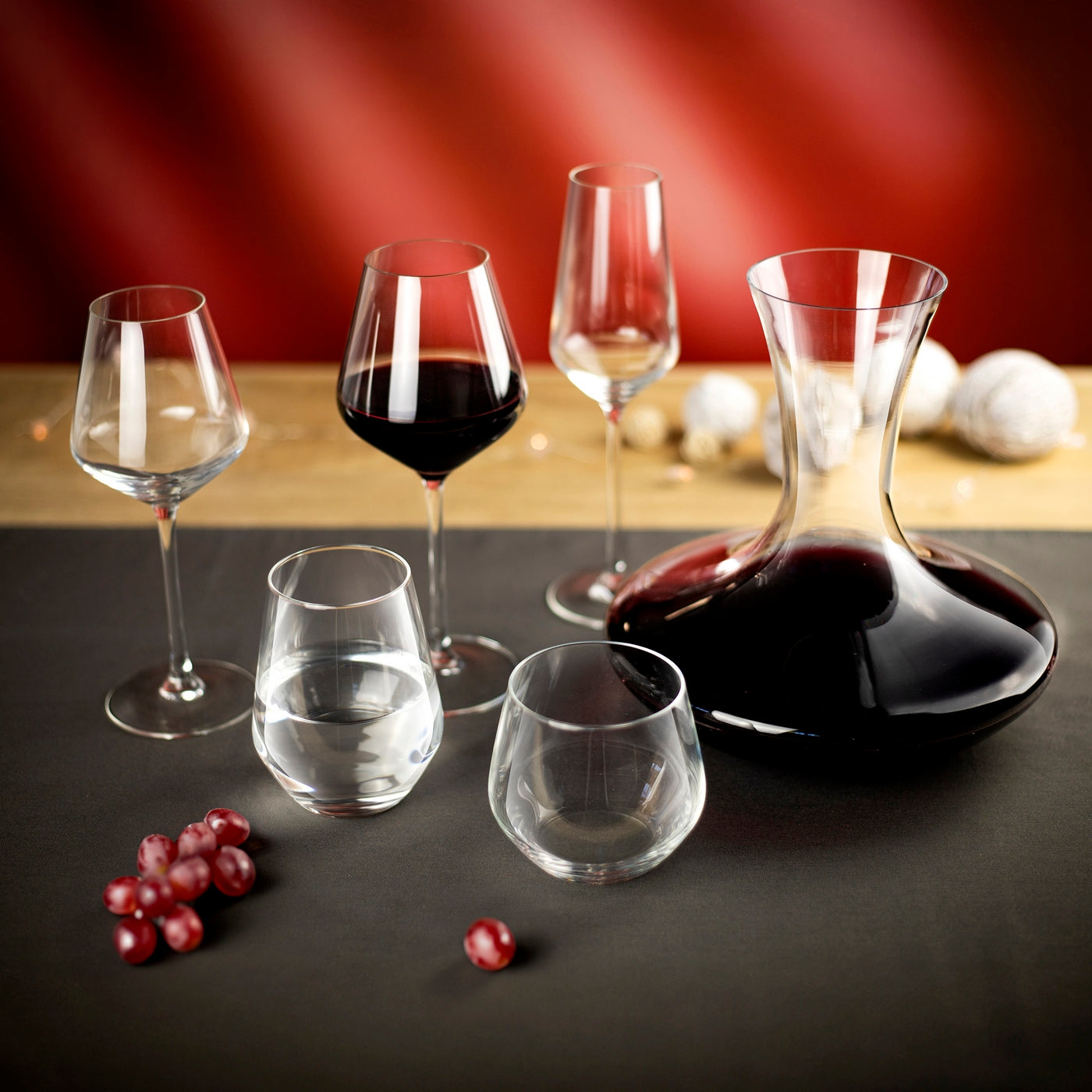 Diamantis - Lot De 8 Verres À Pied 47Cl - Cristallin Expert - Translucide