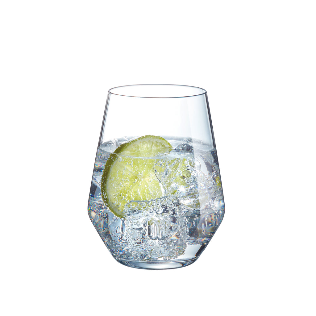 Diamantis - Set of 8 Tall Tumblers 40Cl - Cristallin Expert - Translucent