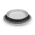 Cosmo - 18 Piece Service - Porcelain - White/Grey