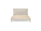 Sary - Cama con lamas macizas - Patas de madera natural