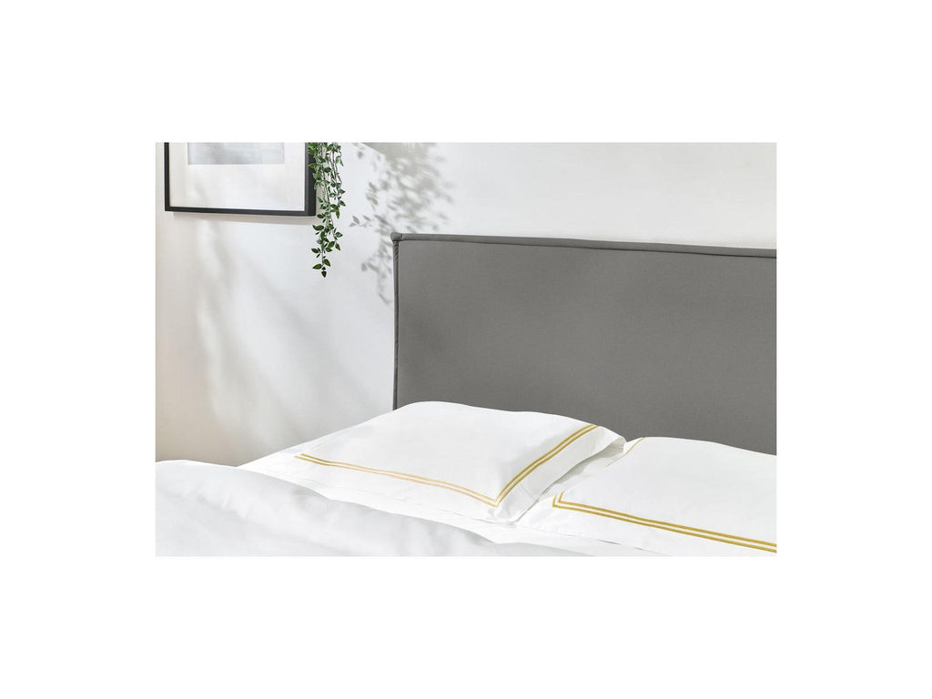 Sary - Cama con lamas macizas - Patas de madera natural