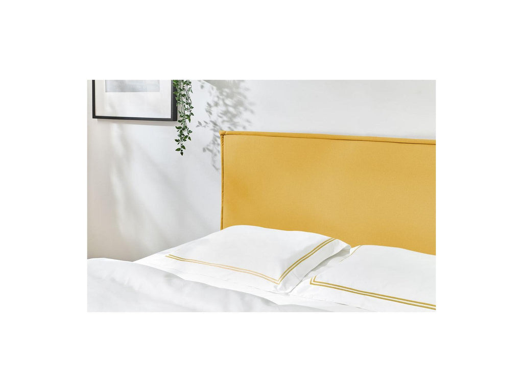 Sary - Cama con lamas macizas - Patas de madera natural
