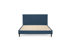 Sary - Bed with Solid Slats - Wenge Wood Legs