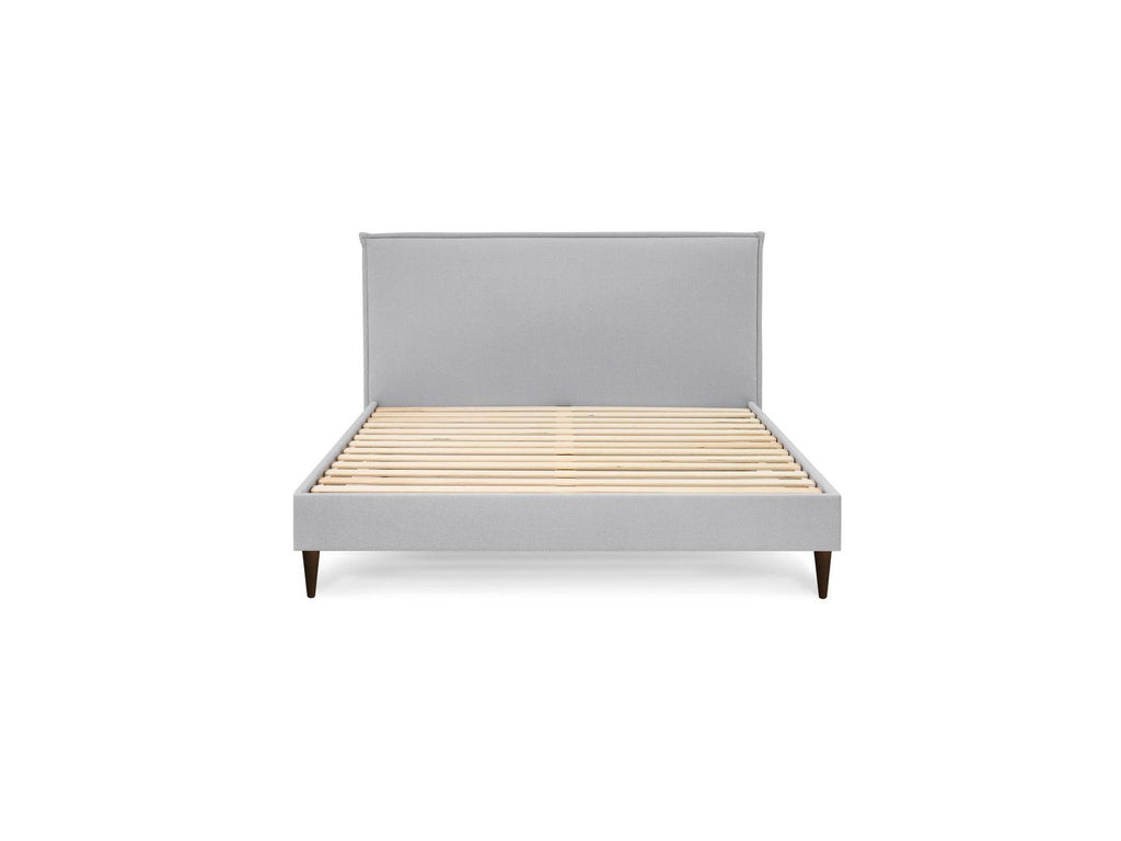 Sary - Bed with Solid Slats - Wenge Wood Legs