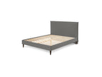Sary - Bed with Solid Slats - Wenge Wood Legs
