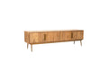 Mueble de TV de 4 puertas - Bruges - Madera maciza de mango