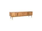 Mueble de TV de 4 puertas - Bruges - Madera maciza de mango
