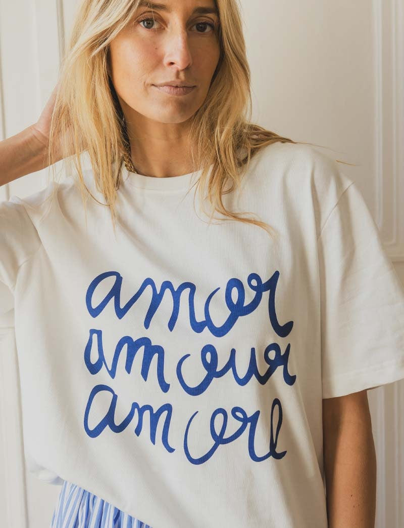 Hvid Amor T-shirt
