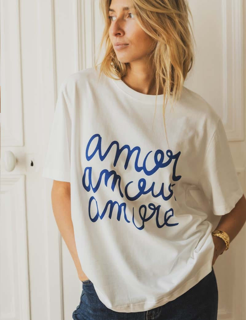 Hvid Amor T-shirt