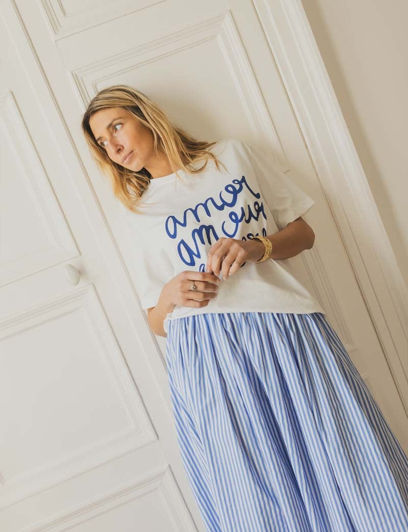Hvid Amor T-shirt