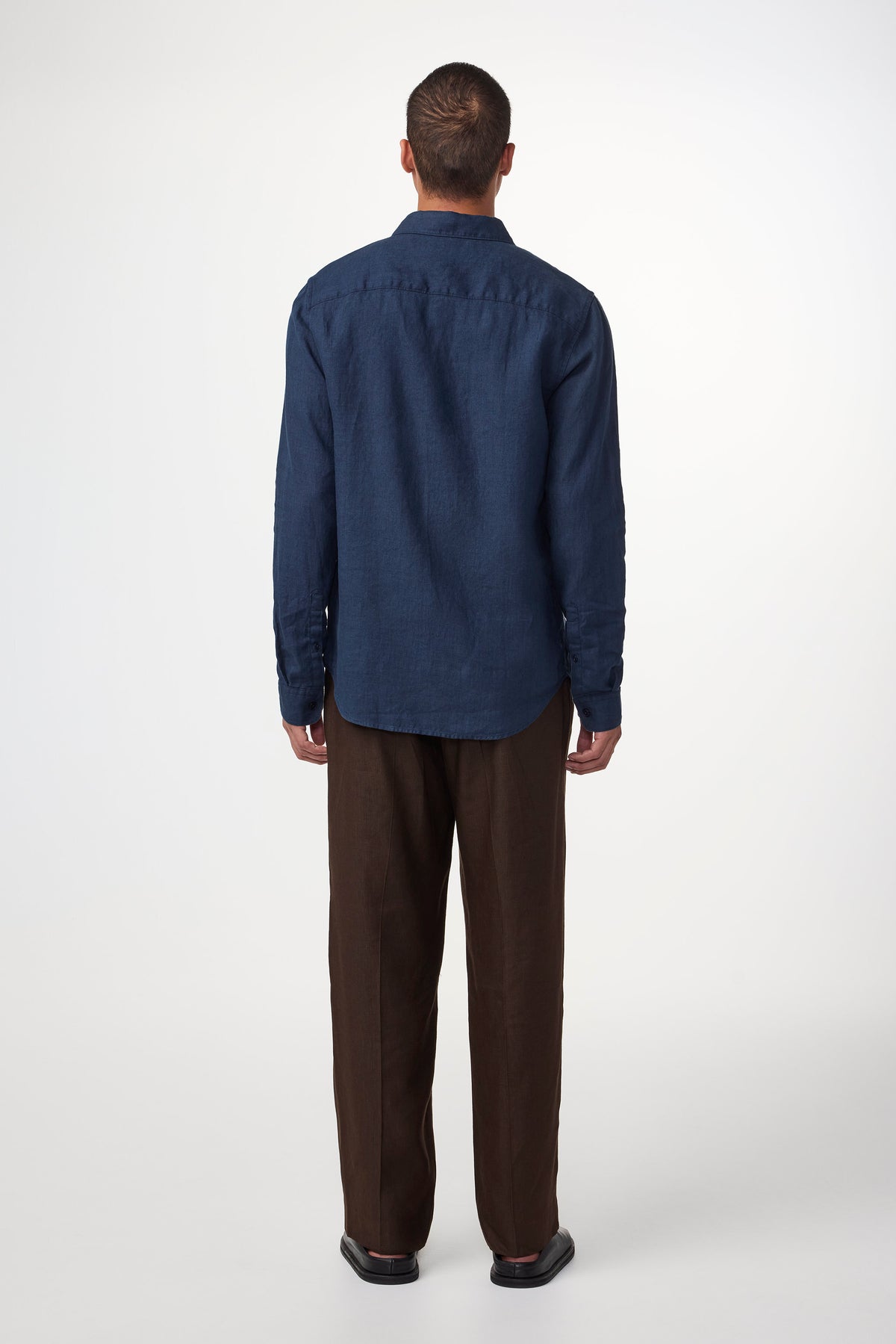 Chemise Enzo Shirt - Navy Blue