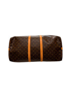 Louis Vuitton - Torba Keepall Bandoulière 45 Płócienna - Brązowy