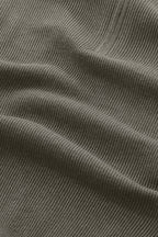 Hansie SS Zip Knit - Capers